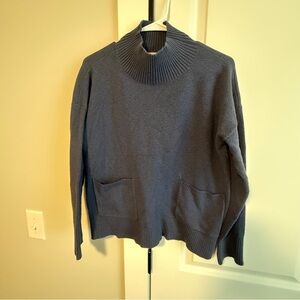LOFT Soft Blue Knit Sweater